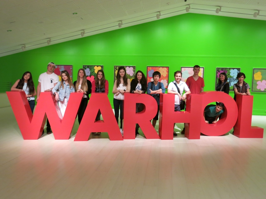 Grade 10 meets Andy Warhol